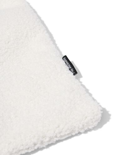 Takkie schoudertas 42x36cm teddy wit - 61100353 - HEMA