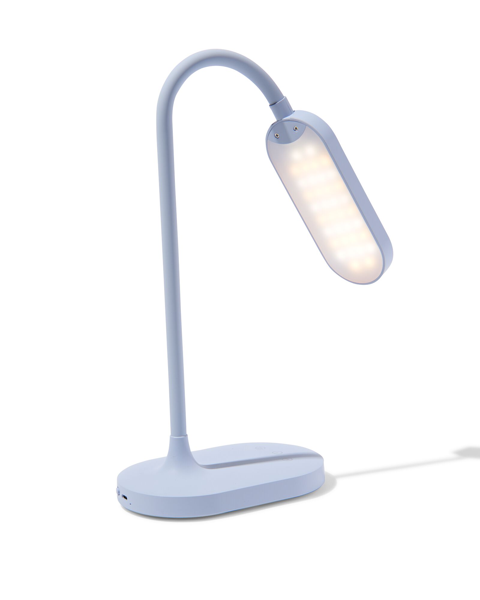 lampe de bureau 34cm bleu - 39620151 - HEMA