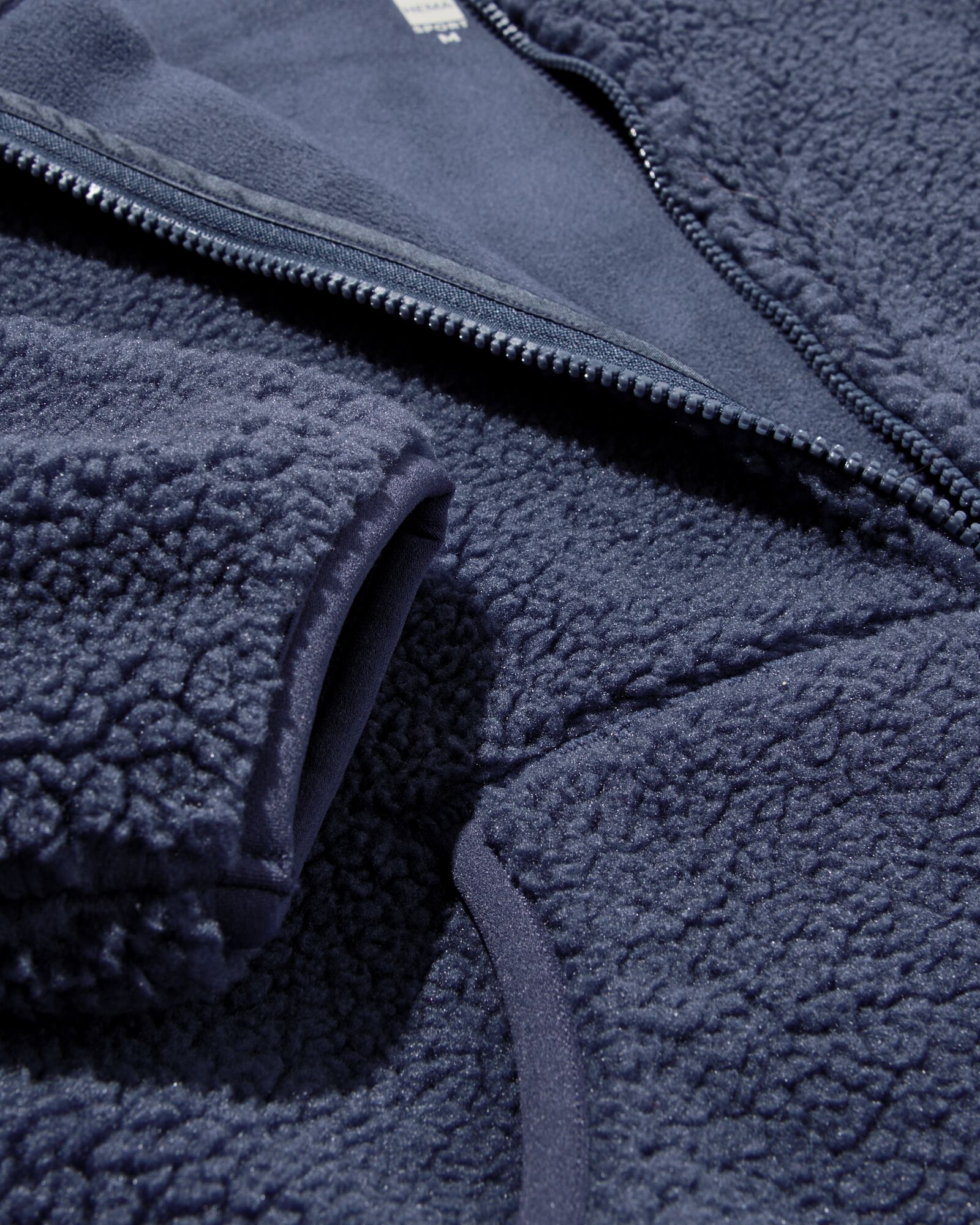 Damen-Sherpa-Jacke blau - 36050100BLUE - HEMA