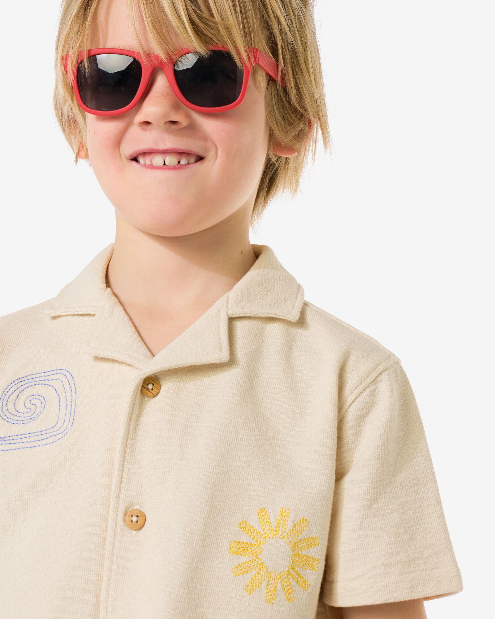 chemise enfant cr&ecirc;te &eacute;cru &eacute;cru - 30720533ECRU - HEMA