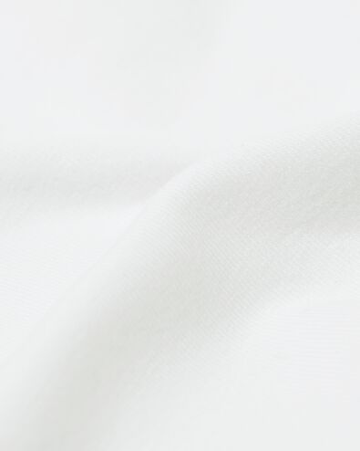 Radlerhose, mittelstark figurformend, Baumwolle, hohe Taille weiß S - 21570161 - HEMA