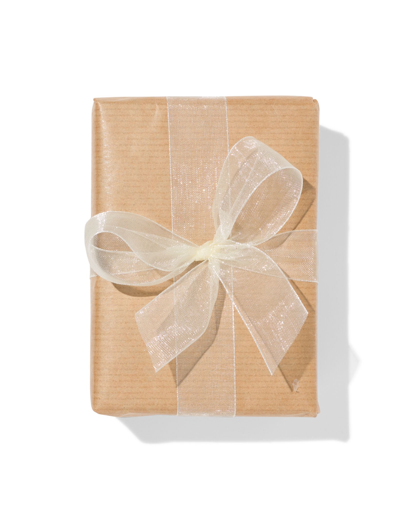 cadeaulint 4.3m gebroken wit - 14700708 - HEMA