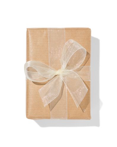 cadeaulint 4.3m gebroken wit - 14700708 - HEMA