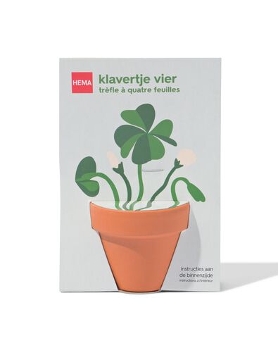 Anzuchttopf vierbl&auml;ttriger Klee - 41800663 - HEMA