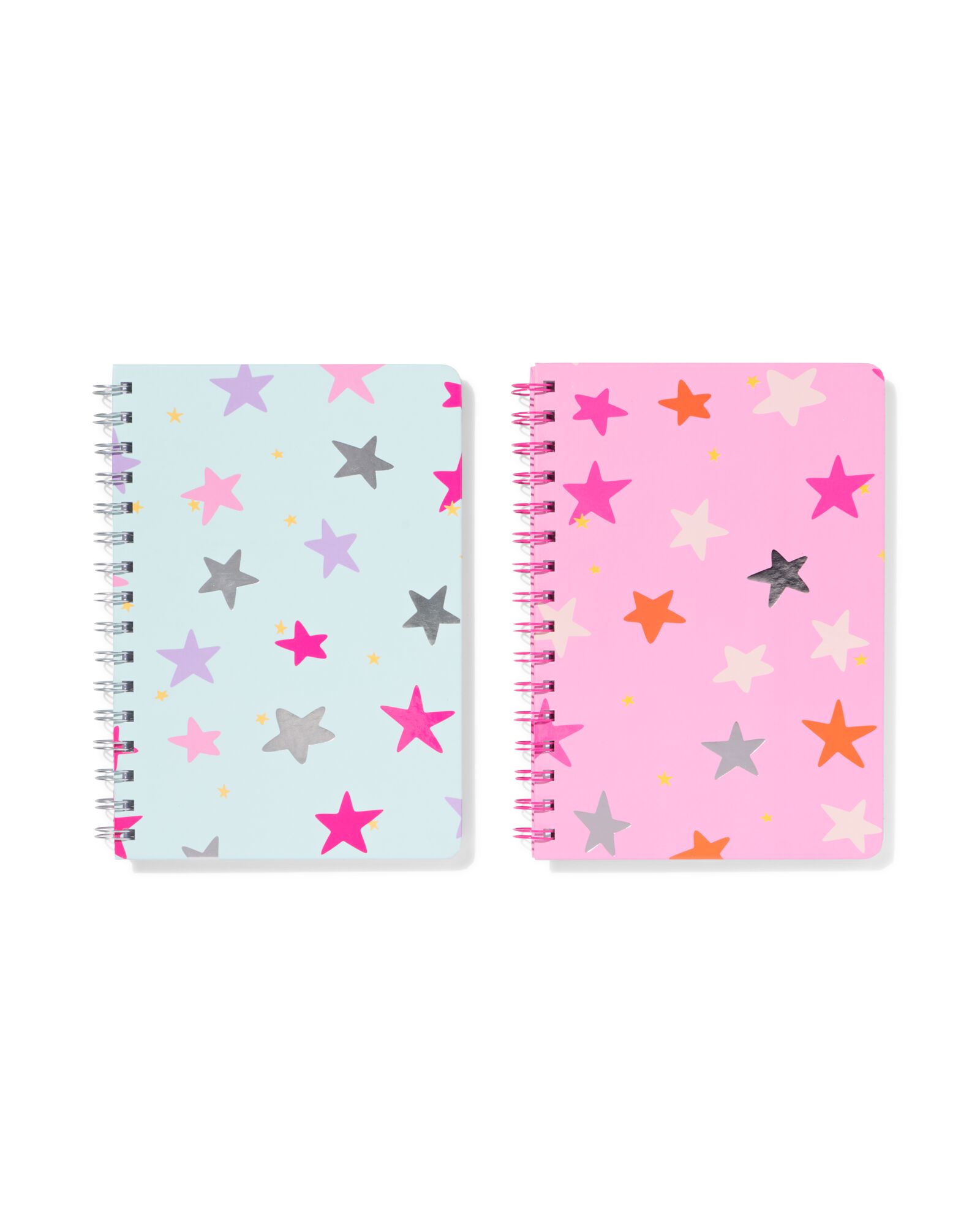 carnet A5 spirale &eacute;toiles - 14540309 - HEMA