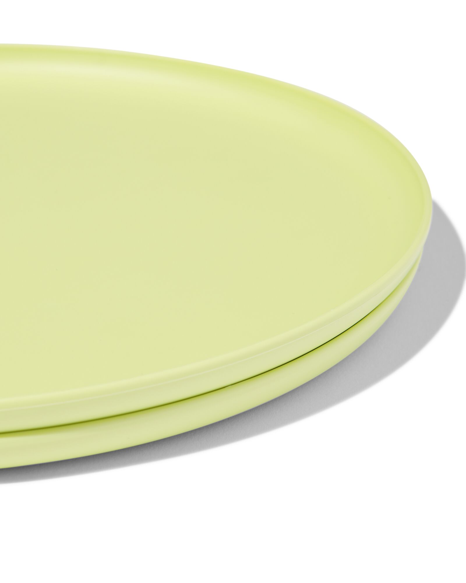 assiette &Oslash; 20 cm bioplastique vert clair - 41840238 - HEMA