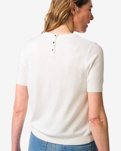 pull en maille femme Fally blanc blanc - 36357070WHITE - HEMA