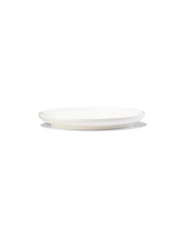petite assiette &agrave; dessert ⌀16,5cm Knap new bone china blanche - 9650310 - HEMA