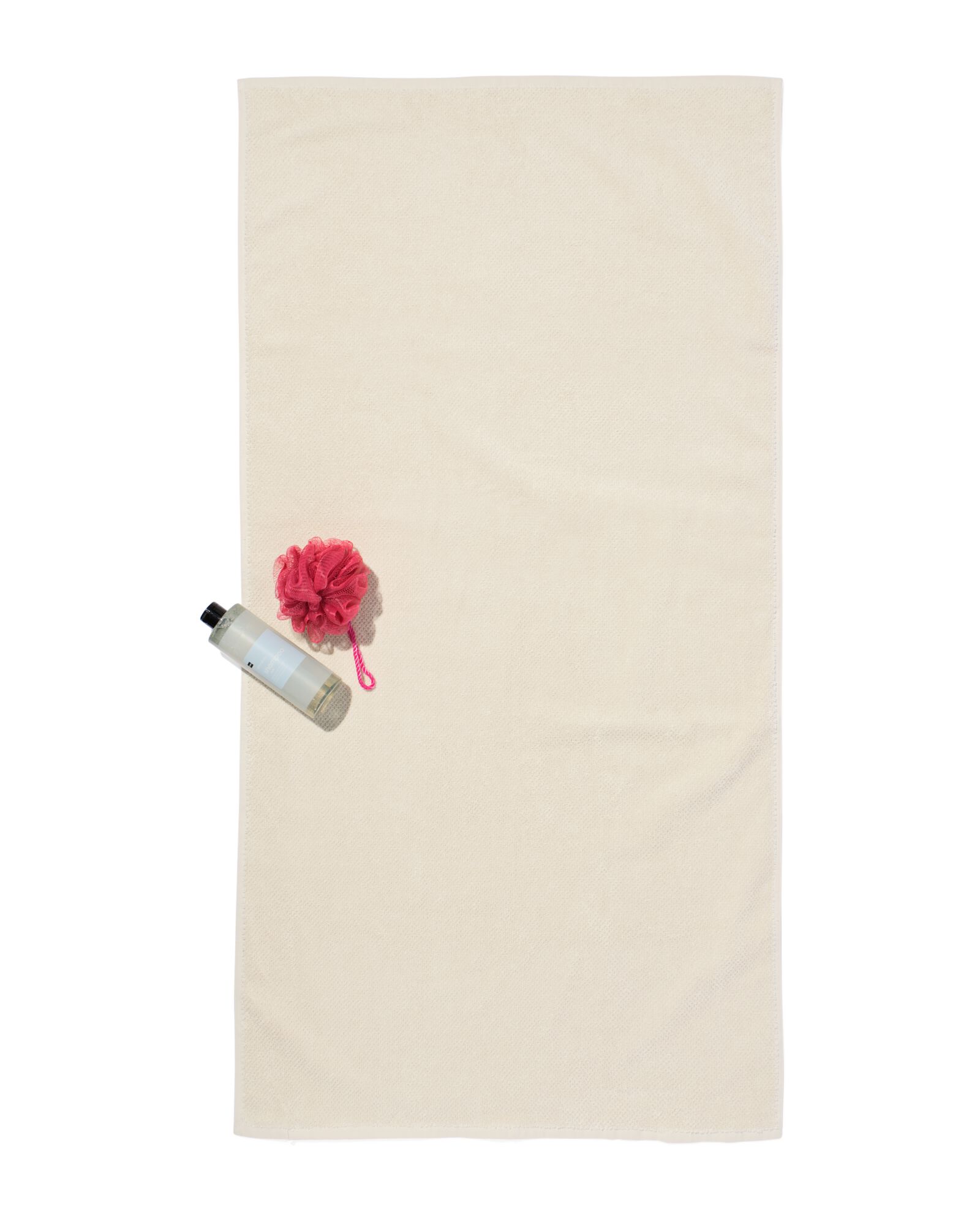 serviette de bain 2&egrave;me vie coton recycl&eacute; &eacute;cru - 2000000084 - HEMA