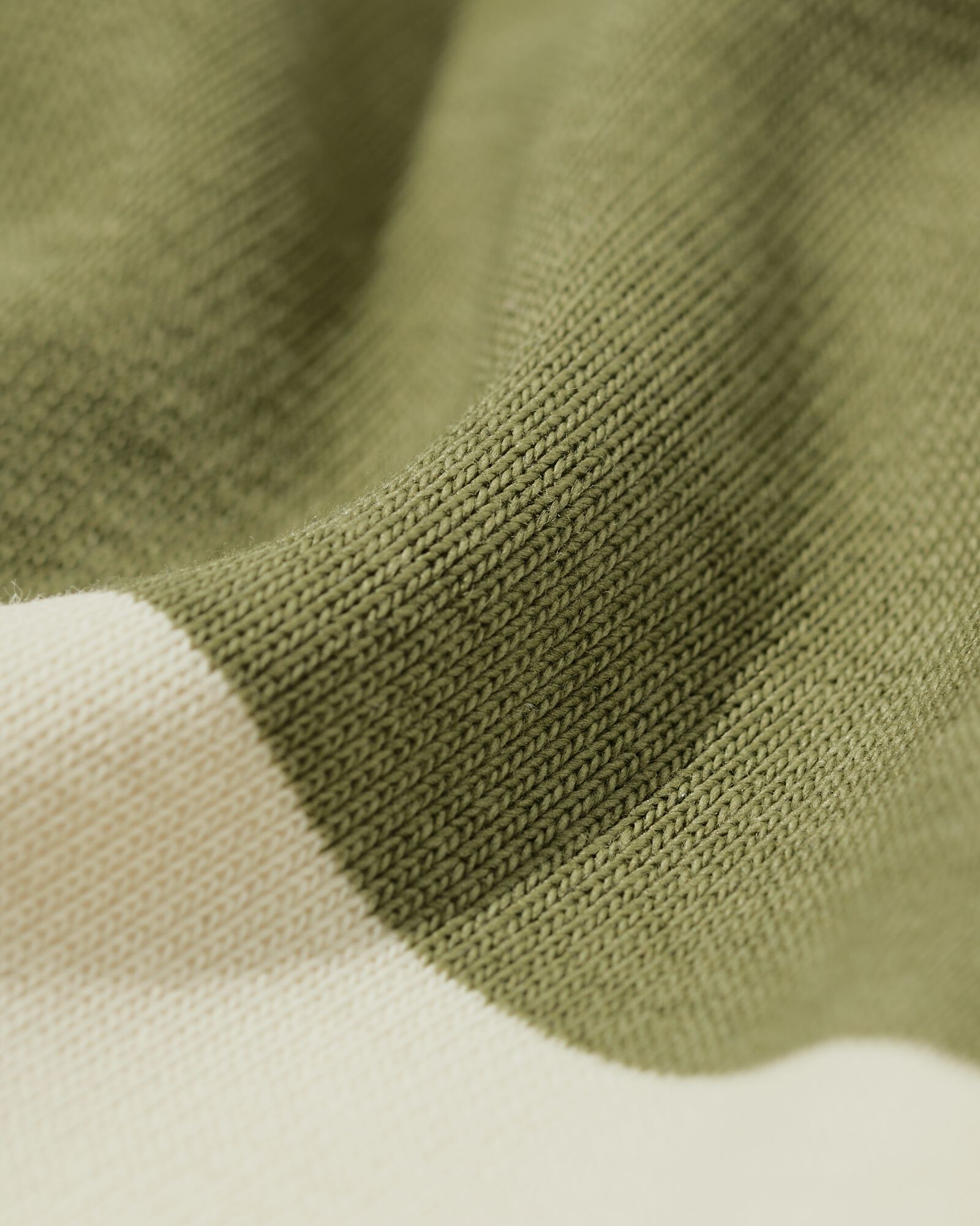 pull homme Sammy tissu sweatshirt rayures vert moyen vert moyen - 2130420MIDGREEN - HEMA