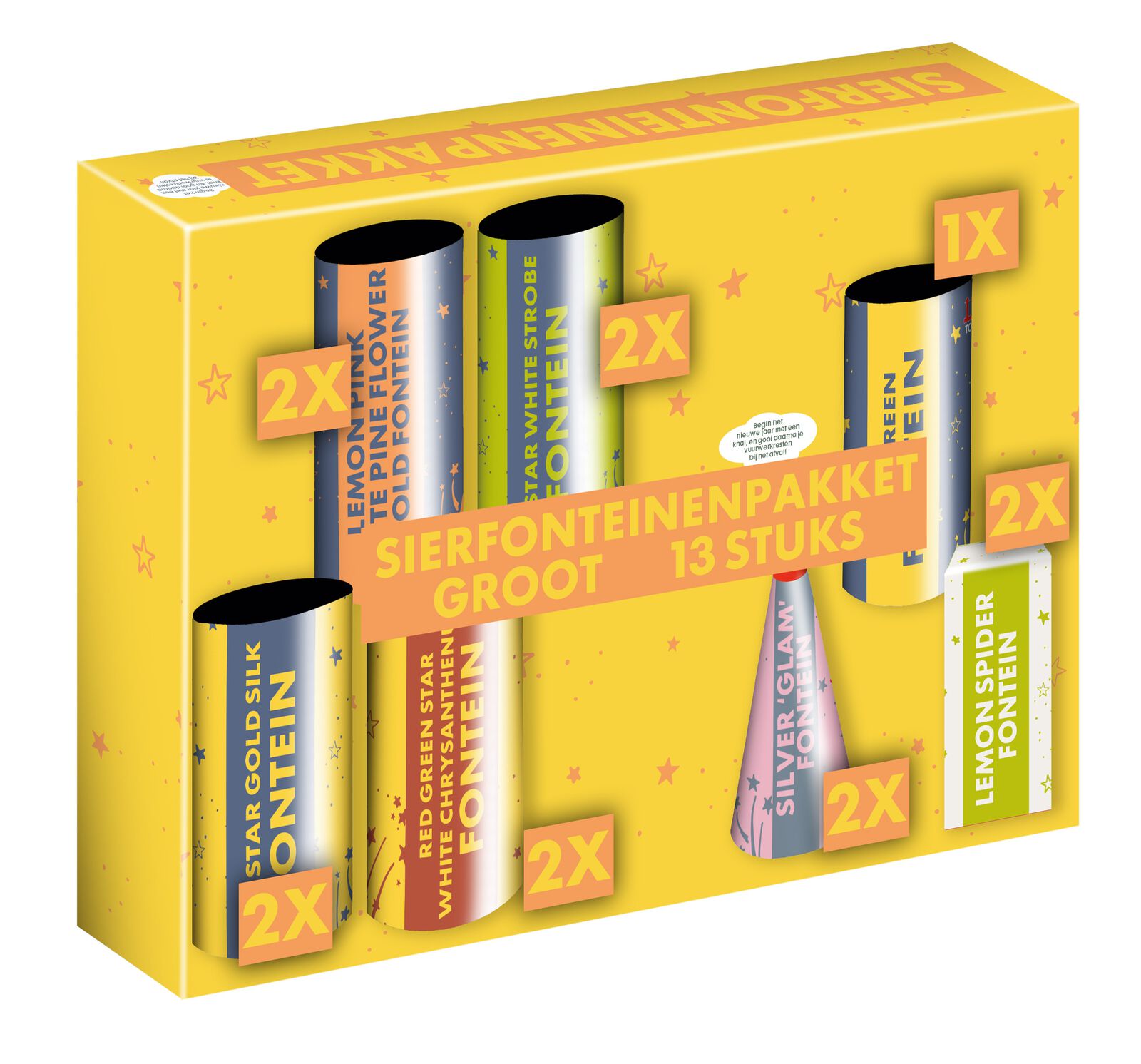 pakket grote sierfonteinen - 25284170 - HEMA