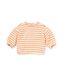 babysweater met ballonmouwen  lichtgeel 74 - 33038853 - HEMA