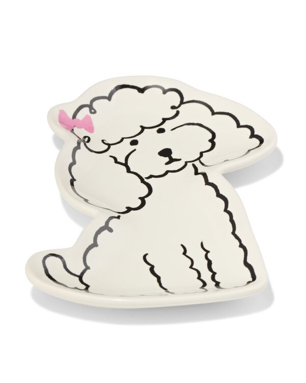 Untertasse 13,5 x 9,6 cm, aus Keramik, Hund - 61104421 - HEMA