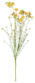 fleur artificielle 55 cm jaune - 41322052 - HEMA