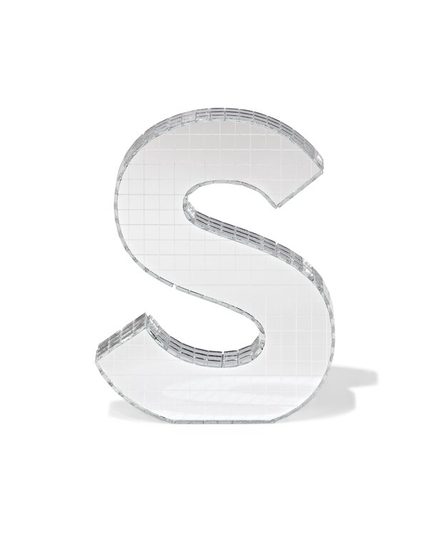 Disco-Buchstabe S 10 &times; 9 &times; 10 cm - 14250292 - HEMA