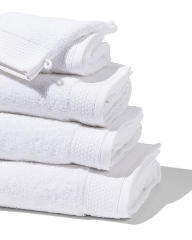 serviette de bain qualité hôtel 60 x 110 - blanc blanc serviette 60 x 110 - 5216010 - HEMA