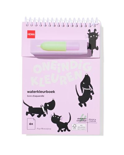 Takkie en Siepie waterkleurboek - 15900485 - HEMA