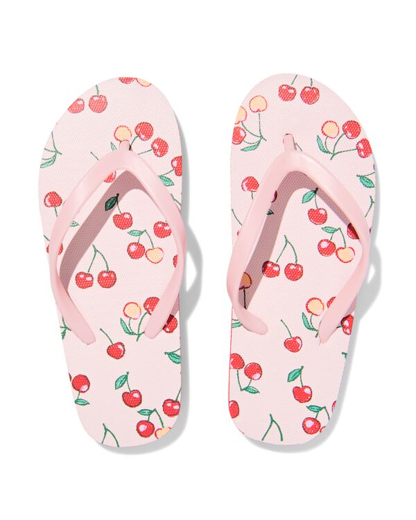 kinderslippers kersen roze roze - 18400430PINK - HEMA
