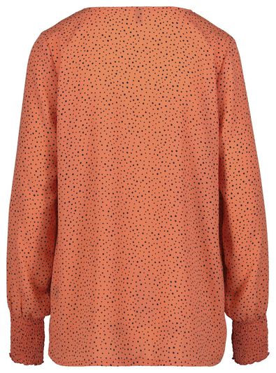 Damen-Shirt korallfarben korallfarben - 1000019422 - HEMA