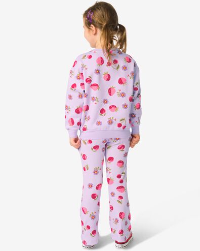 Kinderbekleidungsset, bequeme Passform, Jersey, Fr&uuml;chte violett violett - 30849455PURPLE - HEMA