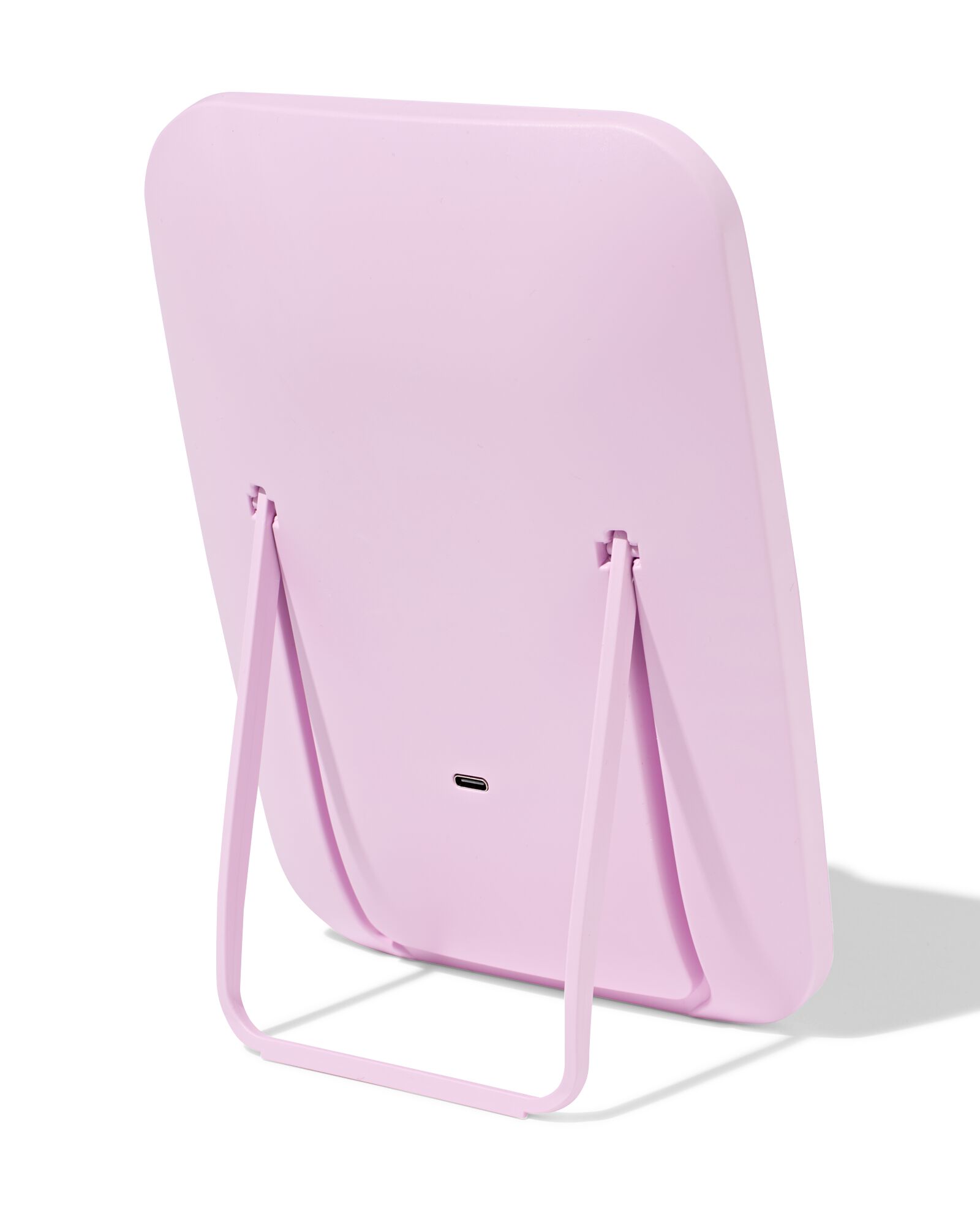 miroir de voyage led 21,9x15,9x2,5cm lilas - 11821066 - HEMA