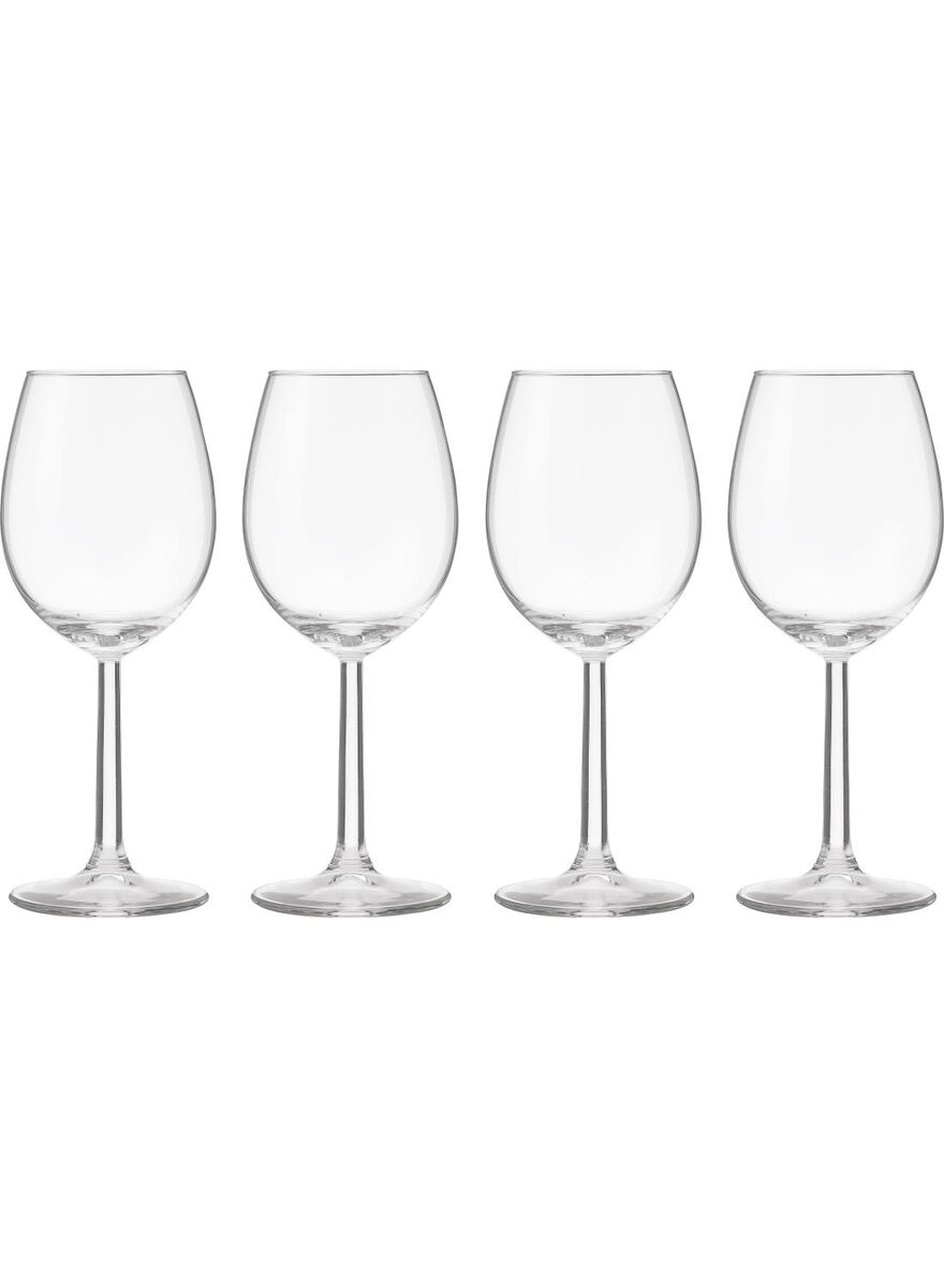 4 verres à vin blanc 320ml - 9402019 - HEMA