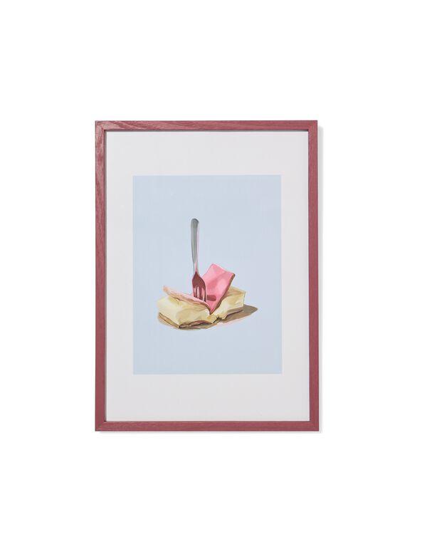 fotolijst 22.5x31cm hout dun - 13626074 - HEMA