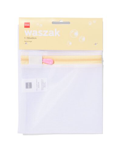 sac &agrave; linge 30x40 cm jaune - 20500198 - HEMA