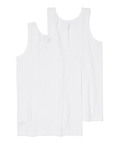 2 d&eacute;bardeurs gar&ccedil;on blanc blanc - 1000001441 - HEMA