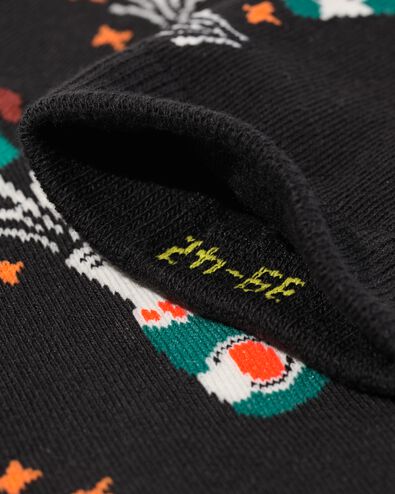 Socken f&uuml;r Erwachsene, &bdquo;Make It Pop&ldquo; schwarz schwarz - 4100350BLACK - HEMA