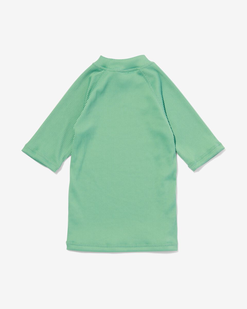 t-shirt de natation anti-UV enfant - protection UPF 50+ vert - 1000030489 - HEMA