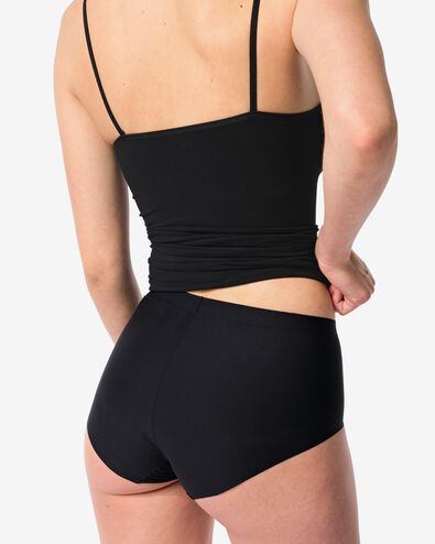 medium corrigerende slip hoge taille zwart zwart - 1000002395 - HEMA