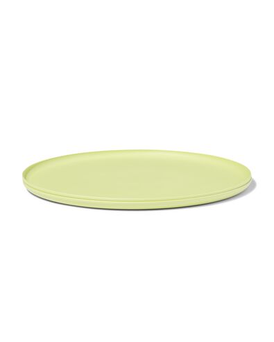 assiette &Oslash; 25 cm bioplastique vert clair - 41840239 - HEMA