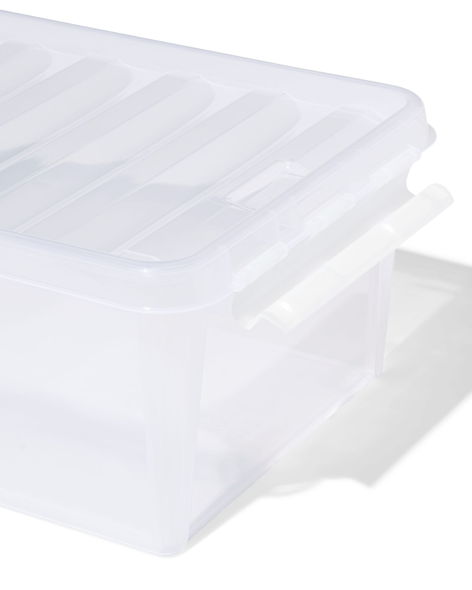 Ordnungsbox Madrid, 14 Liter, transparent, 40 x 30 x 19 cm 40 x 30 x 19 Madrid - 39819501 - HEMA