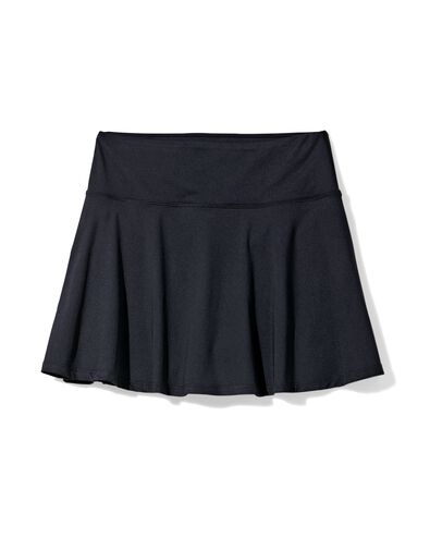 dames sportrokje zwart zwart - 36020127BLACK - HEMA