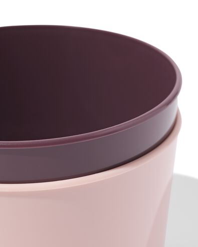 plateaux 11x8cm plastique - 2 pi&egrave;ces - 41800164 - HEMA