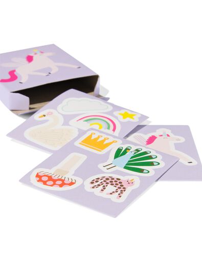 uitdeelcadeautje stickerdoosje 8 stuks - 14240080 - HEMA