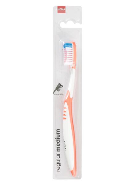 brosse à dent avec pointe de contrôle - medium - 11141032 - HEMA