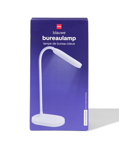 lampe de bureau 34cm bleu - 39620151 - HEMA