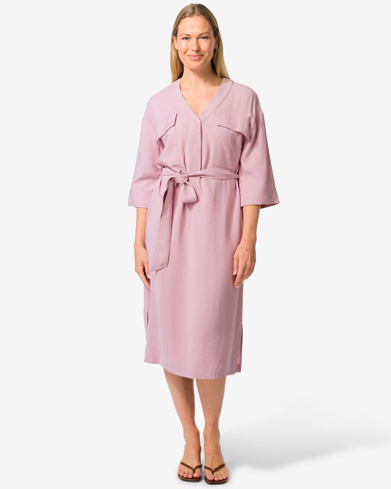 damesjurk Sarie  lila - 36201080LILAC - HEMA