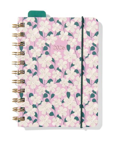 Kalender 2026, DIN A6, Blumen - 14500608 - HEMA