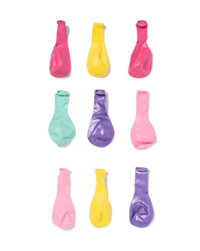 ballons &Oslash; 23 cm pastel - lot de 10 - 14250022 - HEMA