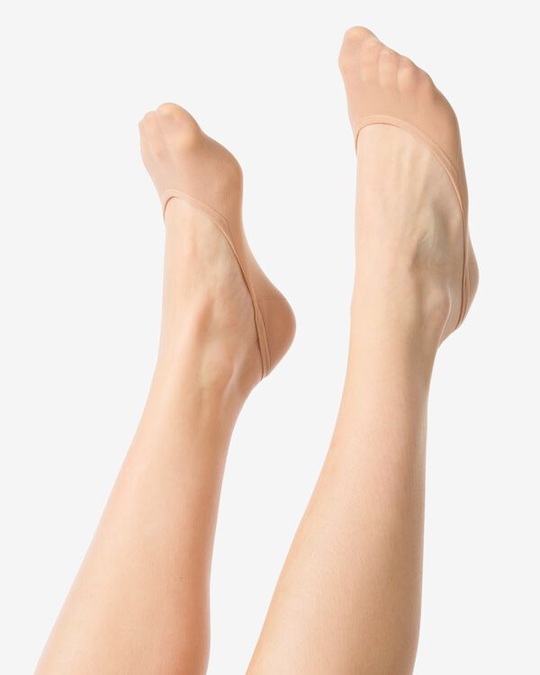 5 paires de socquettes basses femme sans couture naturel naturel - 1000024223 - HEMA