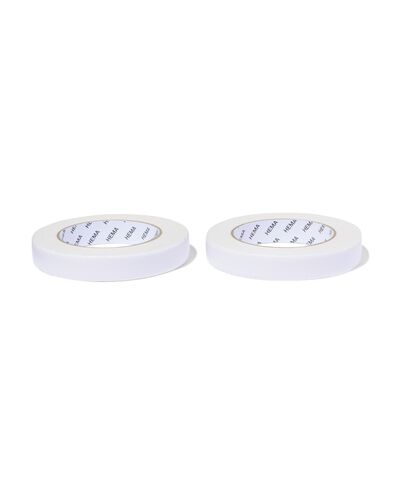 schuimtape 19mmx5m tweezijdig - 2 stuks - 81000096 - HEMA