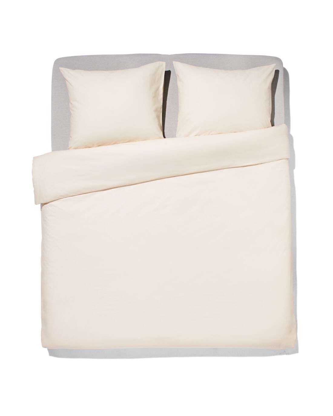 Hema Dekbedovertrek 200x200/220cm Zacht Katoen Beige (beige)