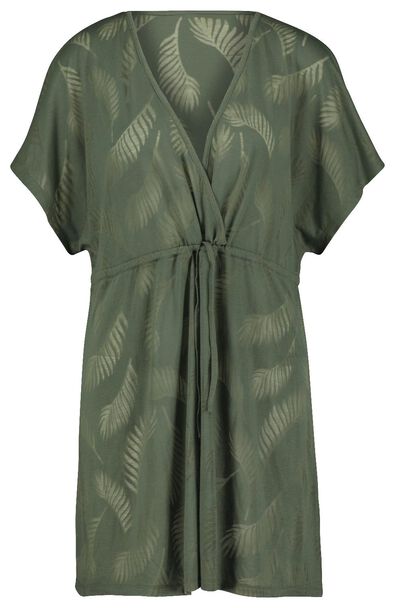 robe femme - feuilles vert armée vert armée - 1000023814 - HEMA