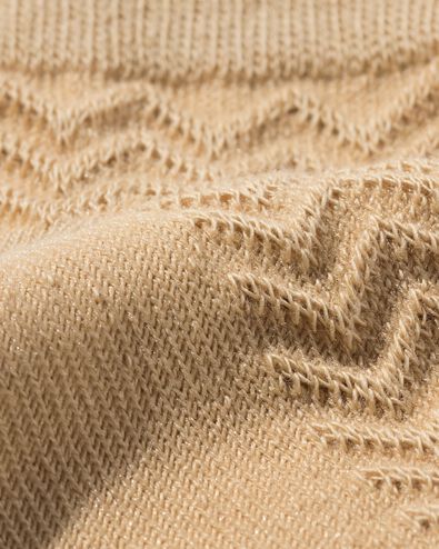 socquettes enfant zigzag - 5 paires vieux rose vieux rose - 4320720OLDPINK - HEMA