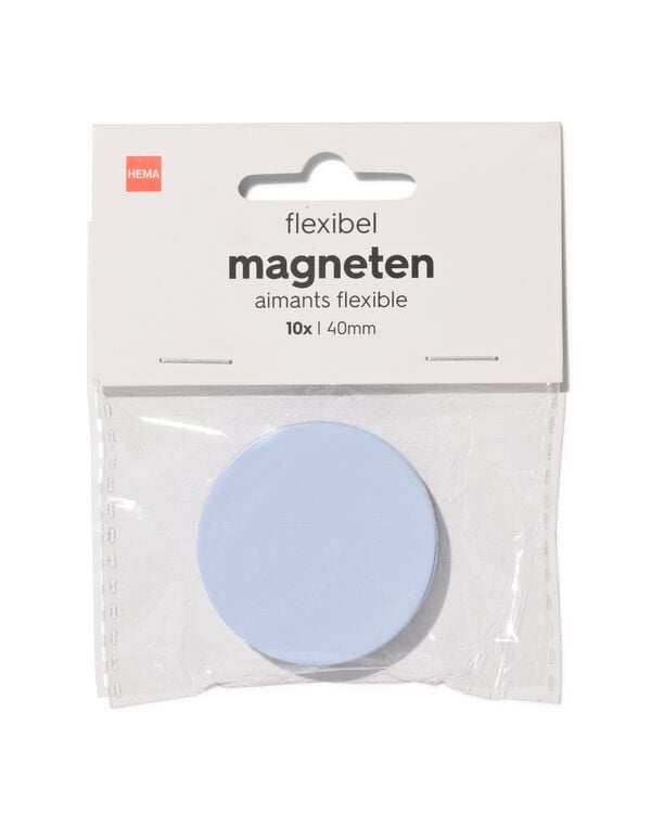 flexibele magneten ⌀4cm - 10 stuks - 14803975 - HEMA