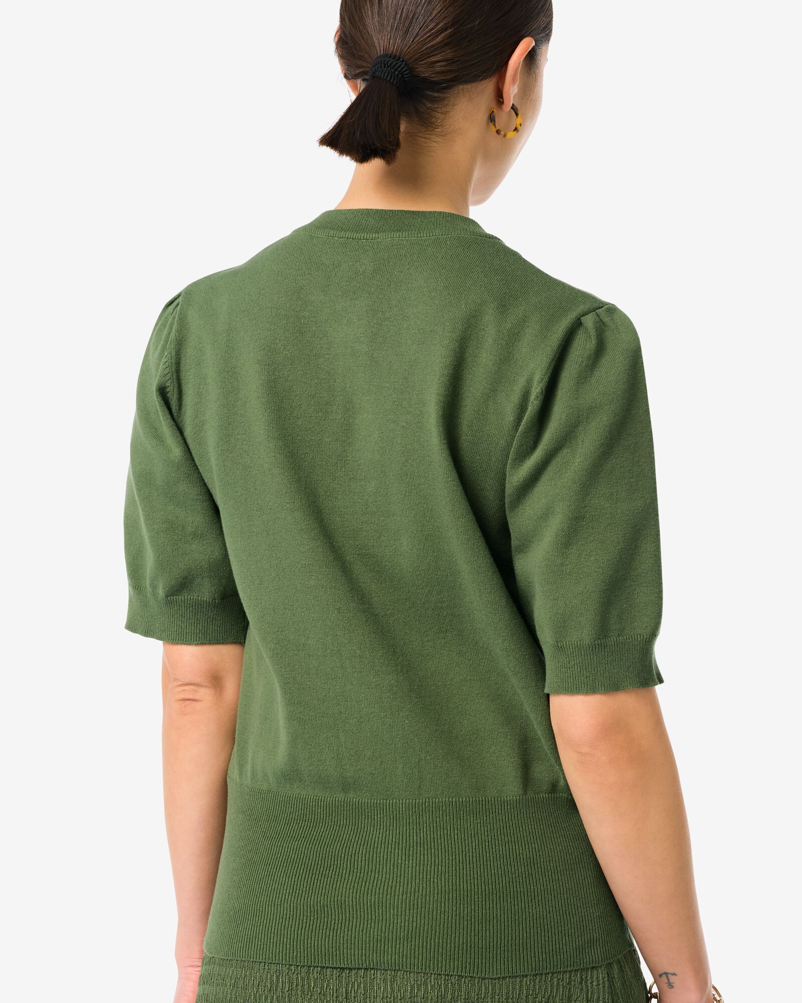 damesvest Rose groen - 36269575GREEN - HEMA