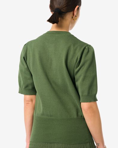 damesvest Rose groen - 36269575GREEN - HEMA